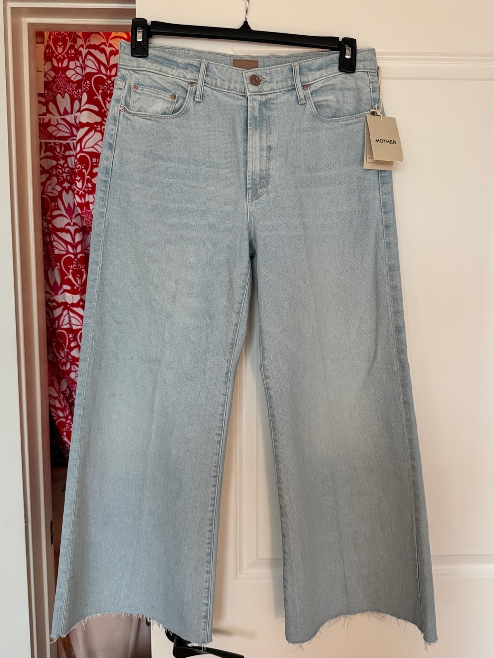 MOTHER denim the twisted ankle fray jeans NWT